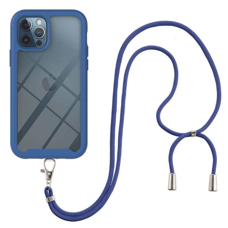 Etui do iPhone 12 / 12 Pro ze Sznurkiem Seria Miejska