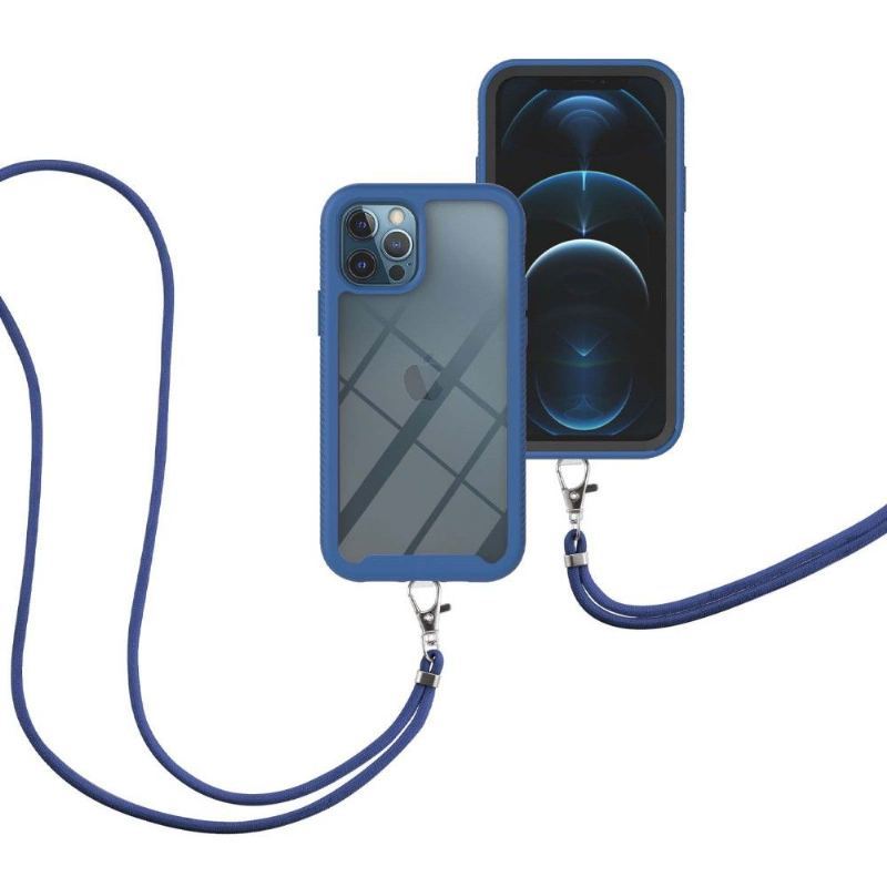 Etui do iPhone 12 / 12 Pro ze Sznurkiem Seria Miejska