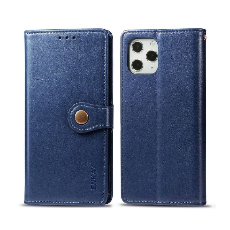 Etui Folio do iPhone 12 / 12 Pro Indila Sztuczna Skóra