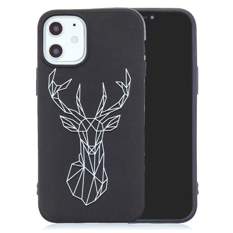 Futerały do iPhone 12 / 12 Pro Obrzeża Origami Jeleń