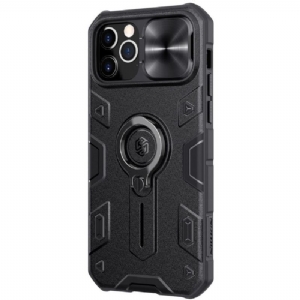 Futerały do iPhone 12 / 12 Pro Pancerny Futerał Z Osłoną Obiektywu