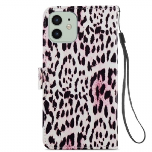 Obudowa Etui Na Telefon do iPhone 12 / 12 Pro Wzór Lamparta