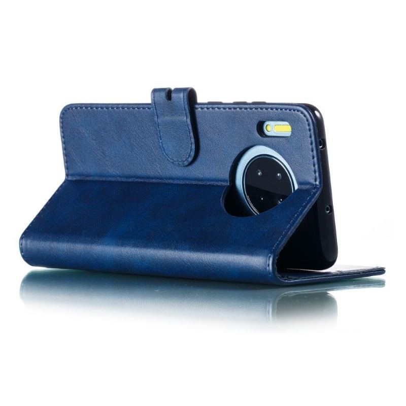 Etui Folio do Huawei Mate 30 Pro Matowa Skóra Kociak