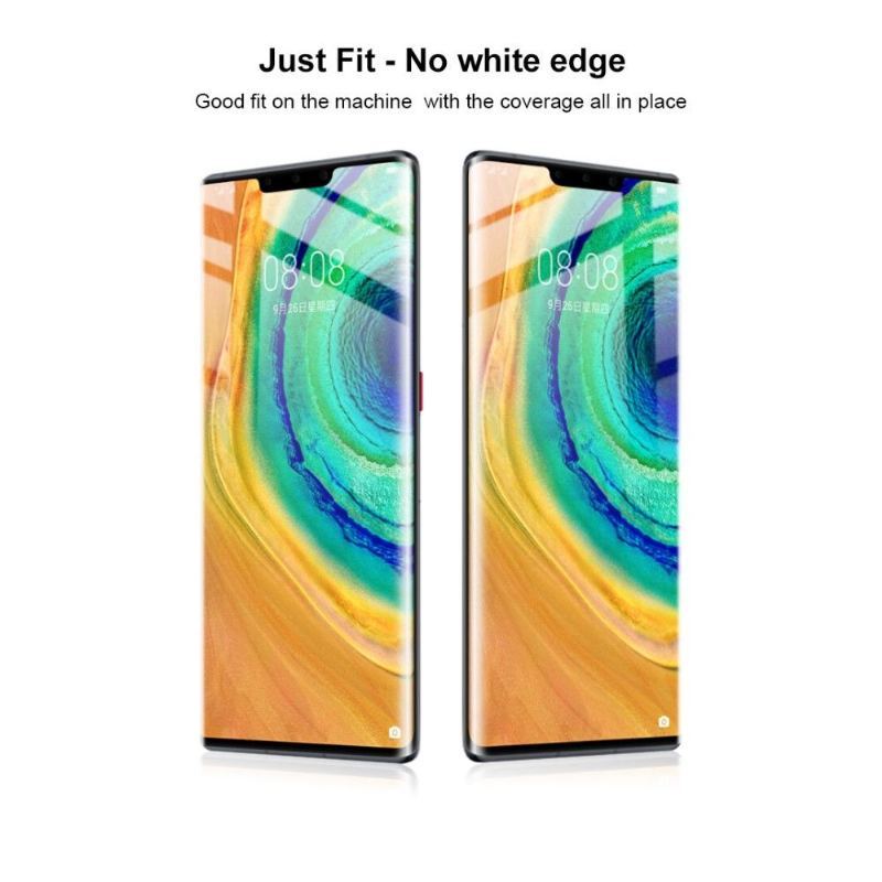 Huawei Mate 30 Pro - Pełne Zabezpieczenie Ekranu Ze Szkła Hartowanego - Czerń
