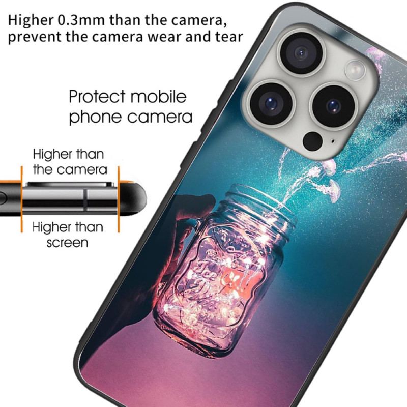 Etui Do iPhone 16 Pro Max Meduza Ze Szkła Hartowanego W Butelce