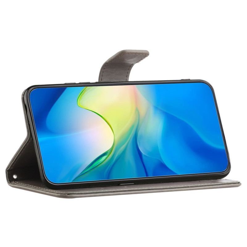 Etui Folio iPhone 16 Pro Max Motyle I Kwiaty