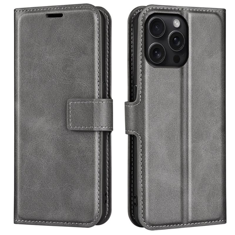 Etui Folio iPhone 16 Pro Max Styl Skórzany