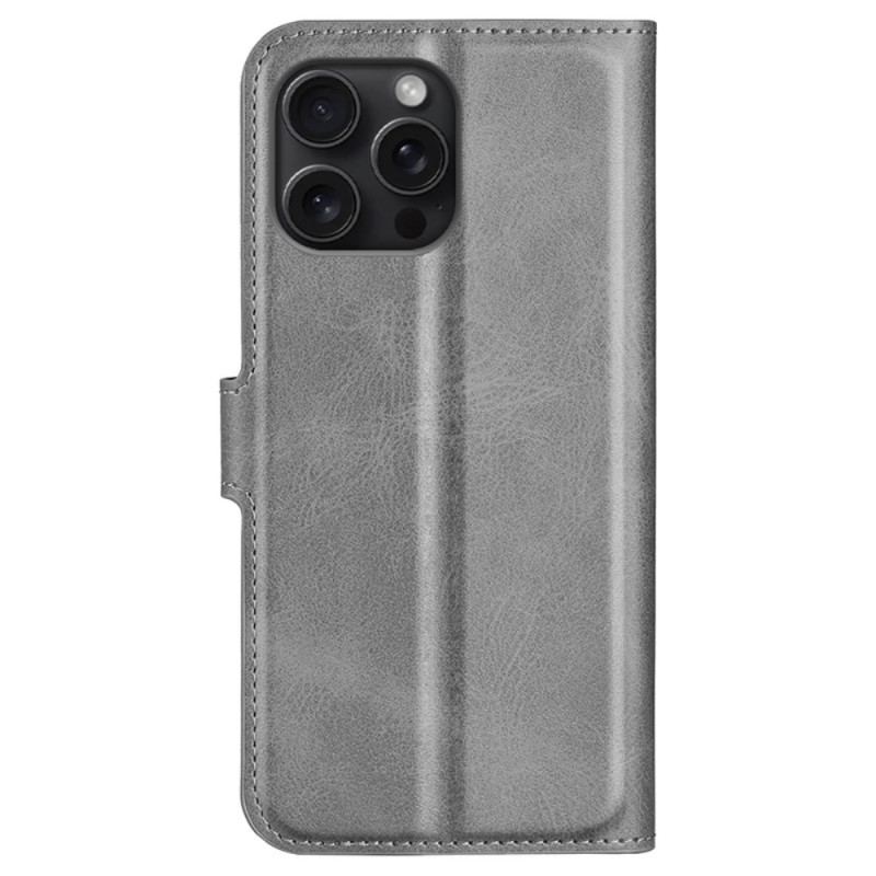 Etui Folio iPhone 16 Pro Max Styl Skórzany