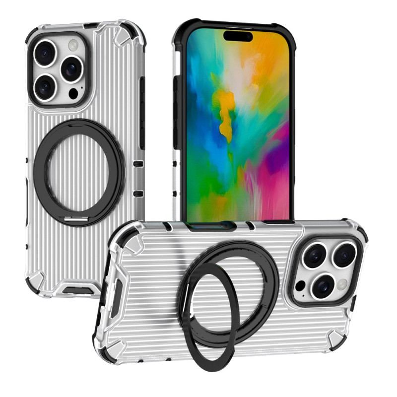 Etui iPhone 16 Pro Max Magnetyczny Uchwyt Obrotowy
