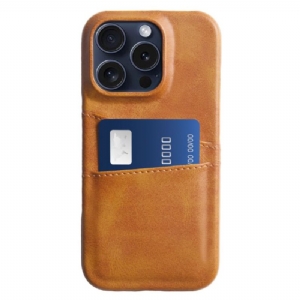 Etui iPhone 16 Pro Max Podwójny Uchwyt Na Kartę Etui Ochronne