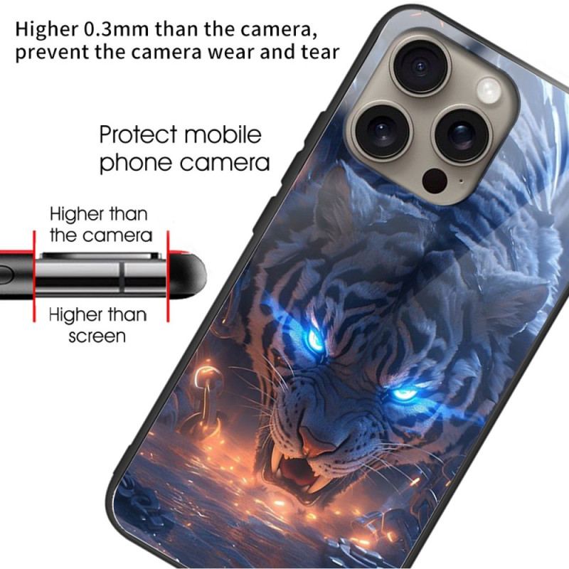 Etui iPhone 16 Pro Max Szkło Hartowane Tygrys