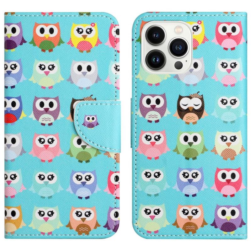 Obudowa iPhone 16 Pro Max Etui Na Telefon Plemię Sów