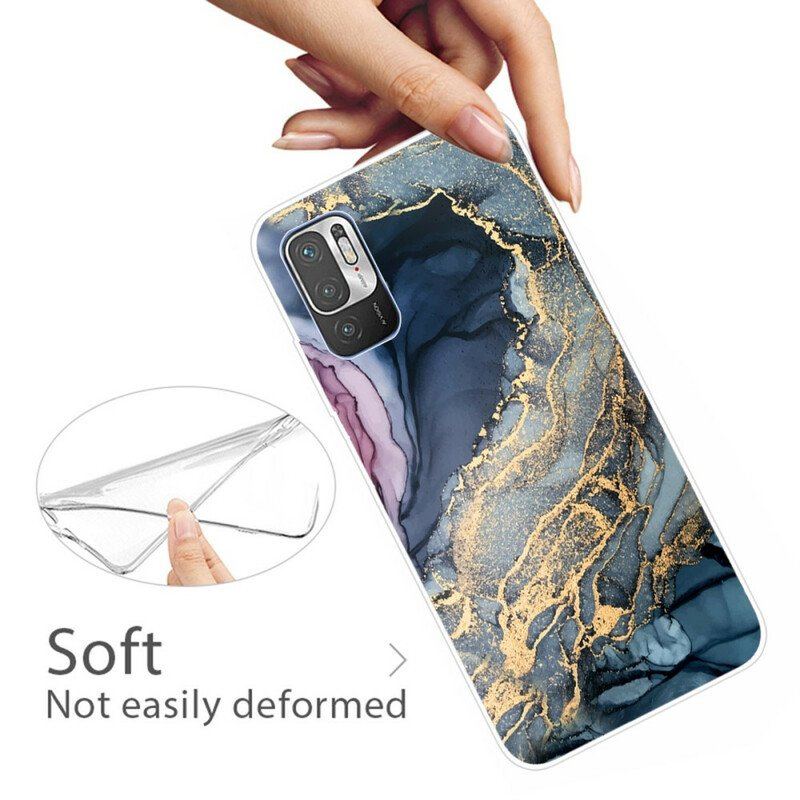 Etui do Xiaomi Redmi Note 10 5G Kolorowy Marmur