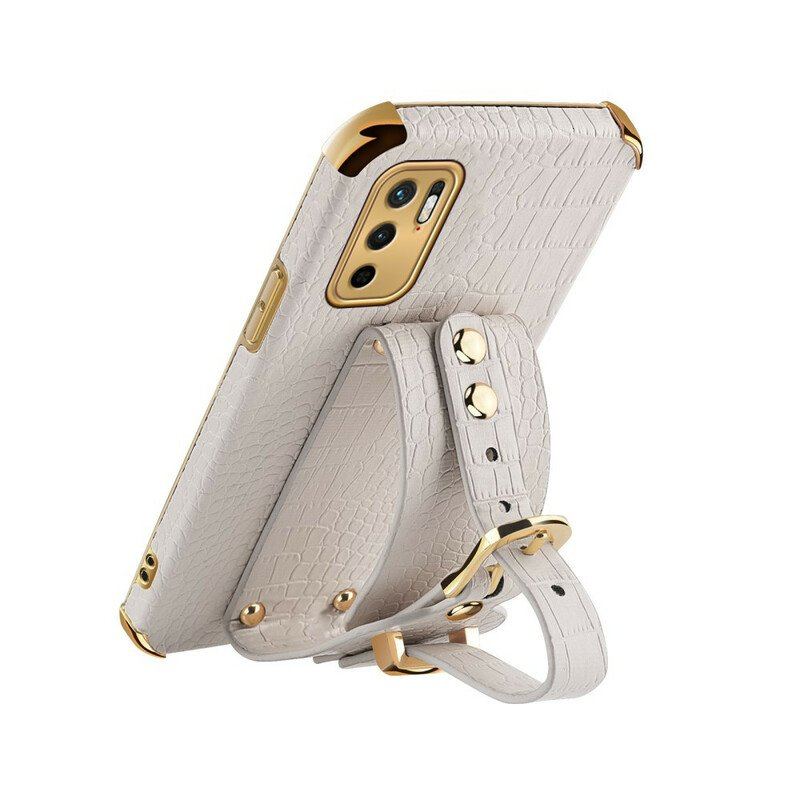 Etui do Xiaomi Redmi Note 10 5G Pasek Krokodyla