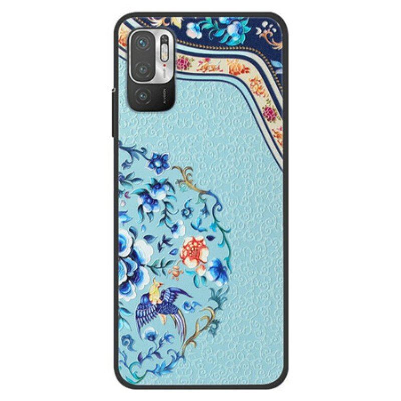 Etui do Xiaomi Redmi Note 10 5G Ptak I Kwiat