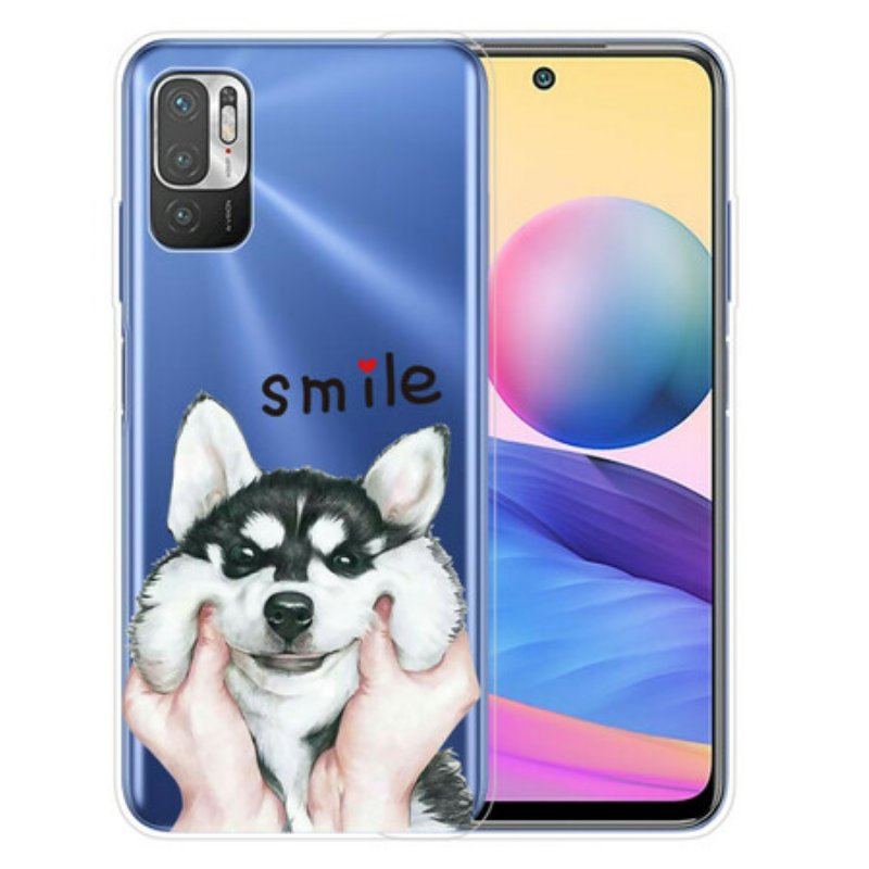 Etui do Xiaomi Redmi Note 10 5G Uśmiechnięty Pies