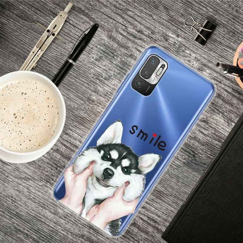 Etui do Xiaomi Redmi Note 10 5G Uśmiechnięty Pies