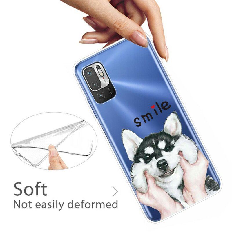 Etui do Xiaomi Redmi Note 10 5G Uśmiechnięty Pies