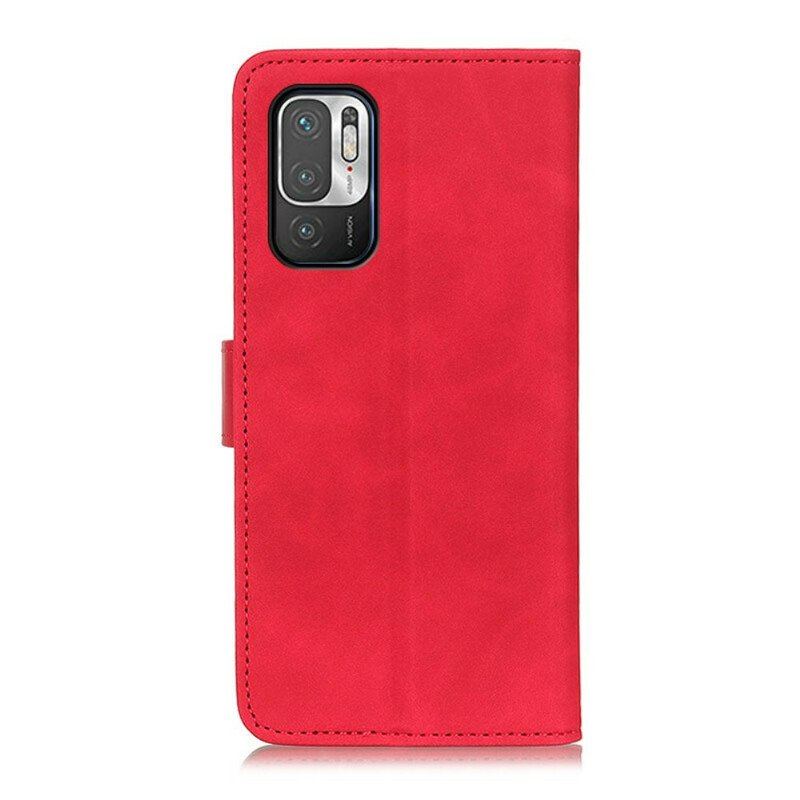 Etui Folio do Xiaomi Redmi Note 10 5G Efekt Skóry Khazneh