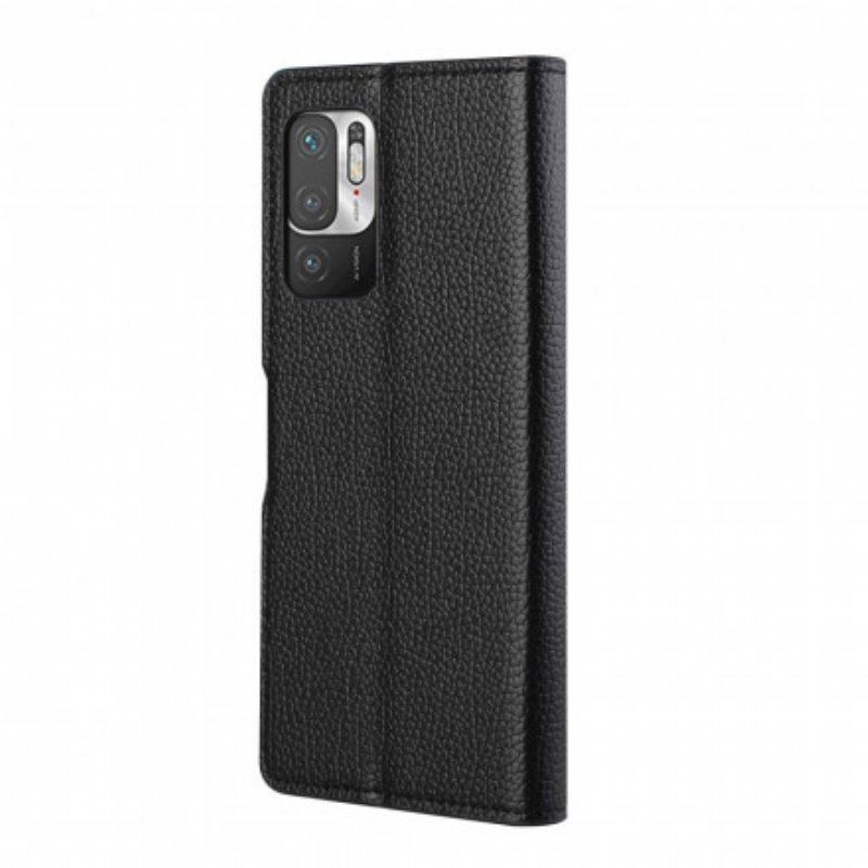 Etui Folio do Xiaomi Redmi Note 10 5G Pojedyncze Liczi