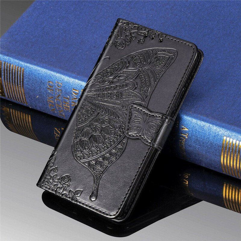 Etui Folio do Xiaomi Redmi Note 10 5G Pół Motyla