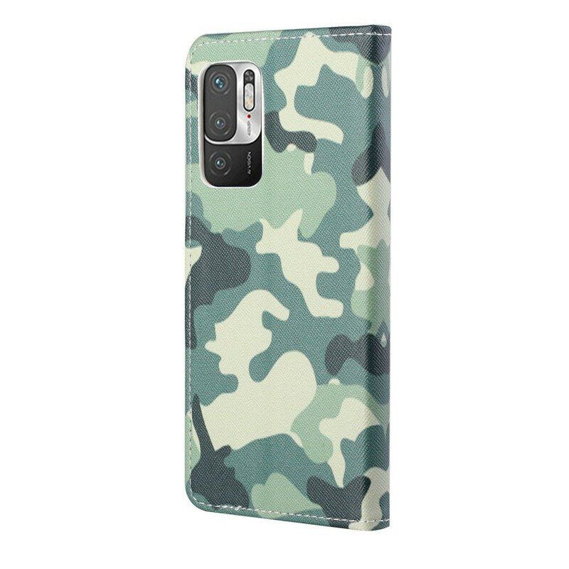 Etui Na Telefon Pokrowce do Xiaomi Redmi Note 10 5G Kamuflaż