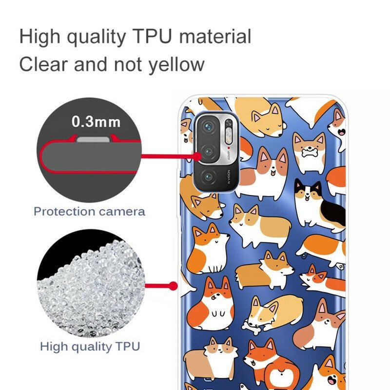 Futerały do Xiaomi Redmi Note 10 5G Wiele Psów