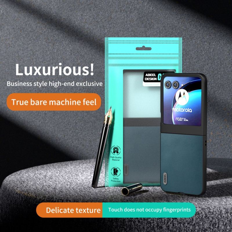 Etui Motorola Razr 50 Sztuczna Skóra Abeel Etui Ochronne
