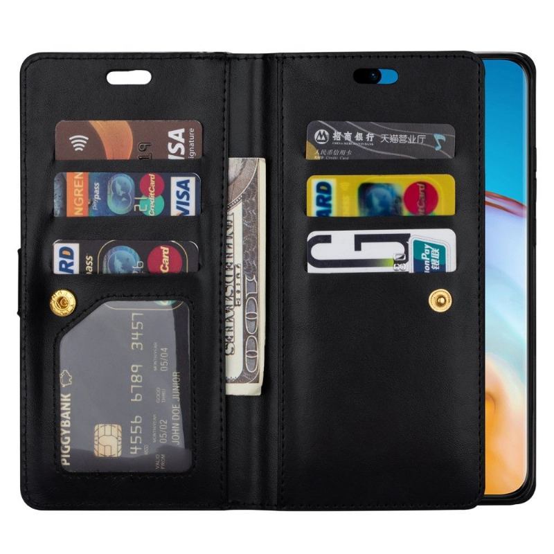 Etui Folio do Huawei P40 Pro Portfel z Łańcuch Sztuczna Skóra
