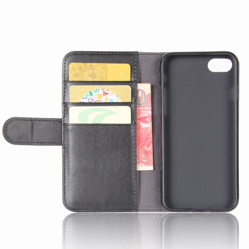 Etui Folio do iPhone 7 / 8 / SE (2020) Portfel Premium Skóra