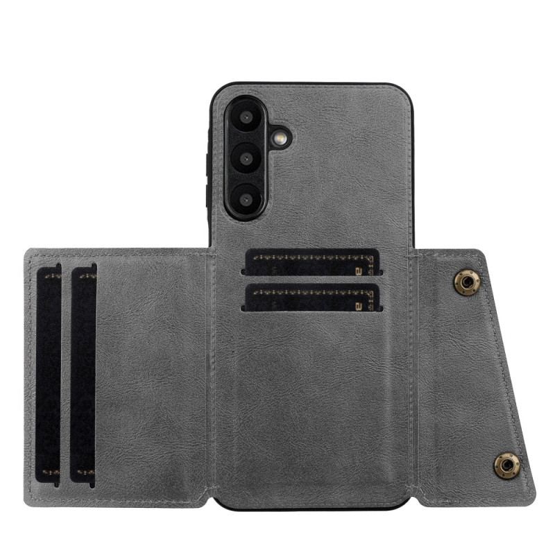Etui Do Samsung Galaxy A16 5g Etui Na Karty Z Imitacji Skóry