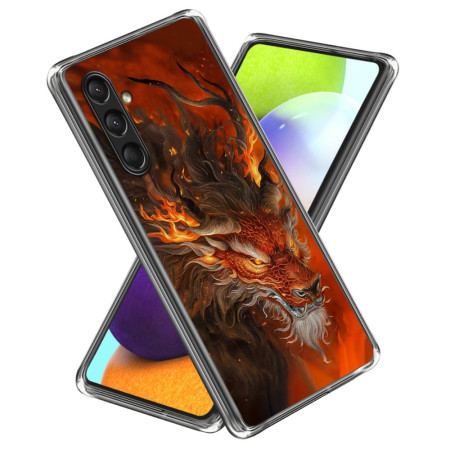 Etui Do Samsung Galaxy A16 5g Silikon Ognistego Tygrysa
