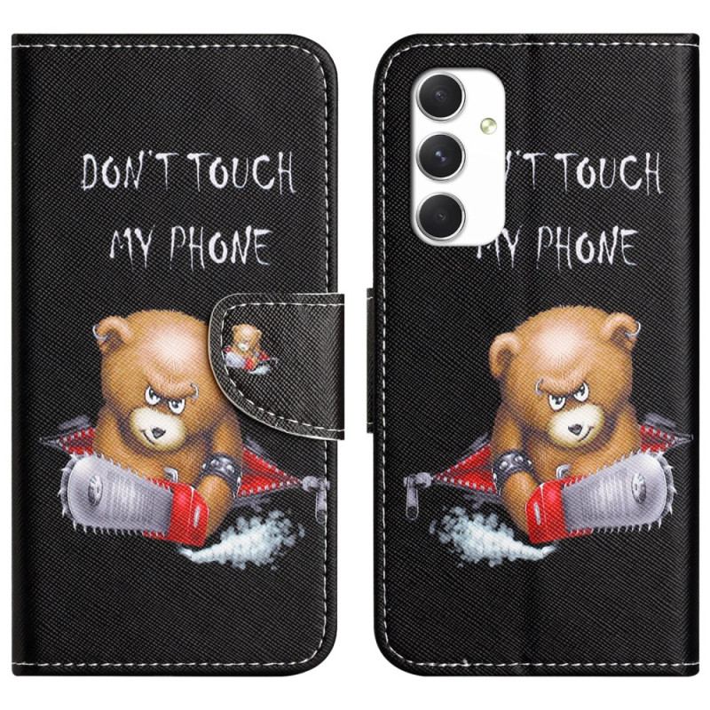 Etui Do Samsung Galaxy A16 5g Ze Wzorem Niedźwiedzia