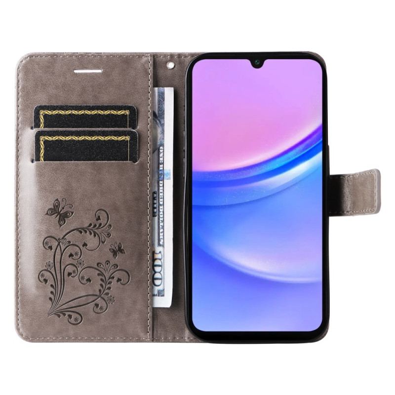 Etui Folio Do Samsung Galaxy A16 5g Gigantyczne Motyle