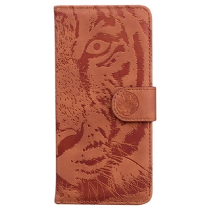Etui Folio Do Samsung Galaxy A16 5g Ślad Tygrysa