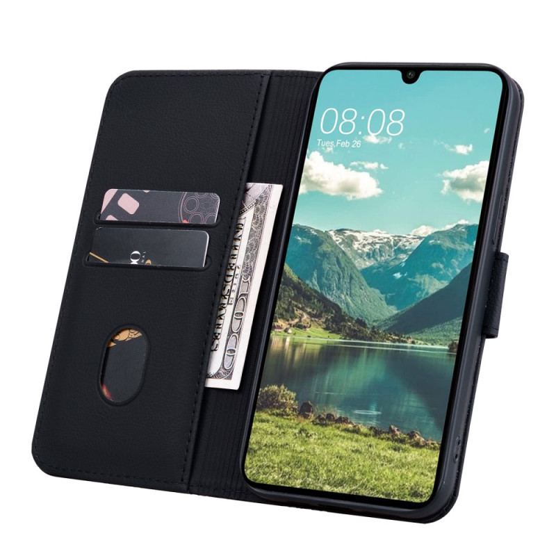 Etui Folio Do Samsung Galaxy A16 5g Uśmiech Na Smyczy