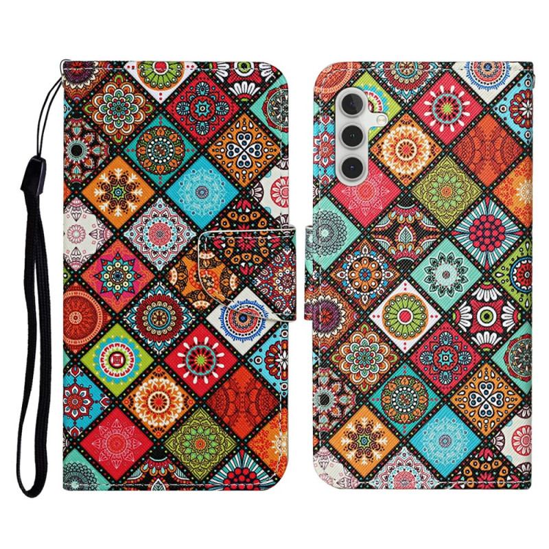 Etui Folio Do Samsung Galaxy A16 5g Wzór Etniczny