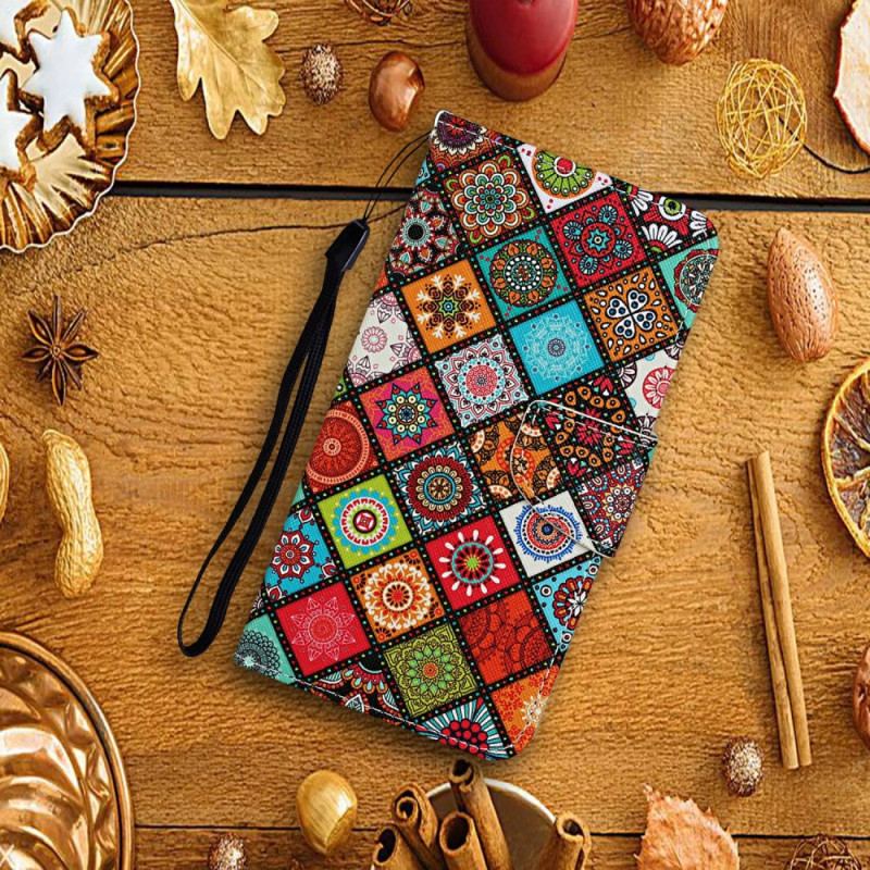 Etui Folio Do Samsung Galaxy A16 5g Wzór Etniczny