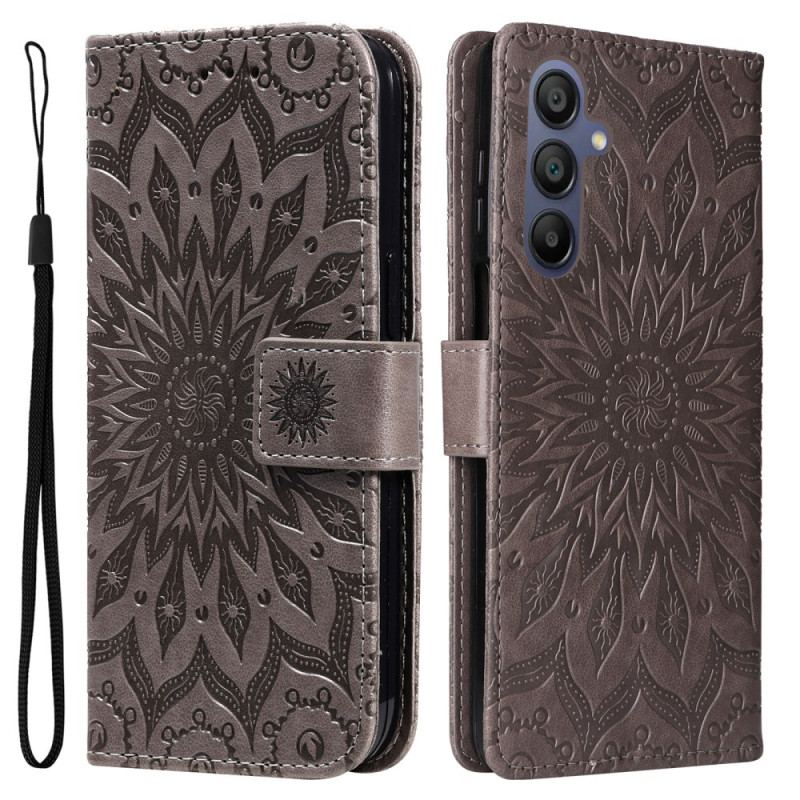 Etui Folio Do Samsung Galaxy A16 5g Wzór Słonecznika