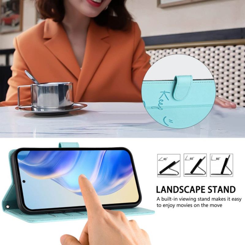 Etui Folio Do Samsung Galaxy A16 5g Zachowaj Uśmiech