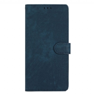 Etui Folio Samsung Galaxy A16 5g Efekt Zamszu Z Paskiem Etui Ochronne
