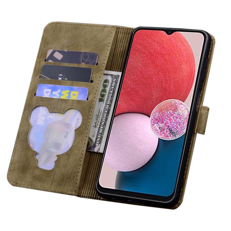 Etui Folio Samsung Galaxy A16 5g Koty I Wiśnia