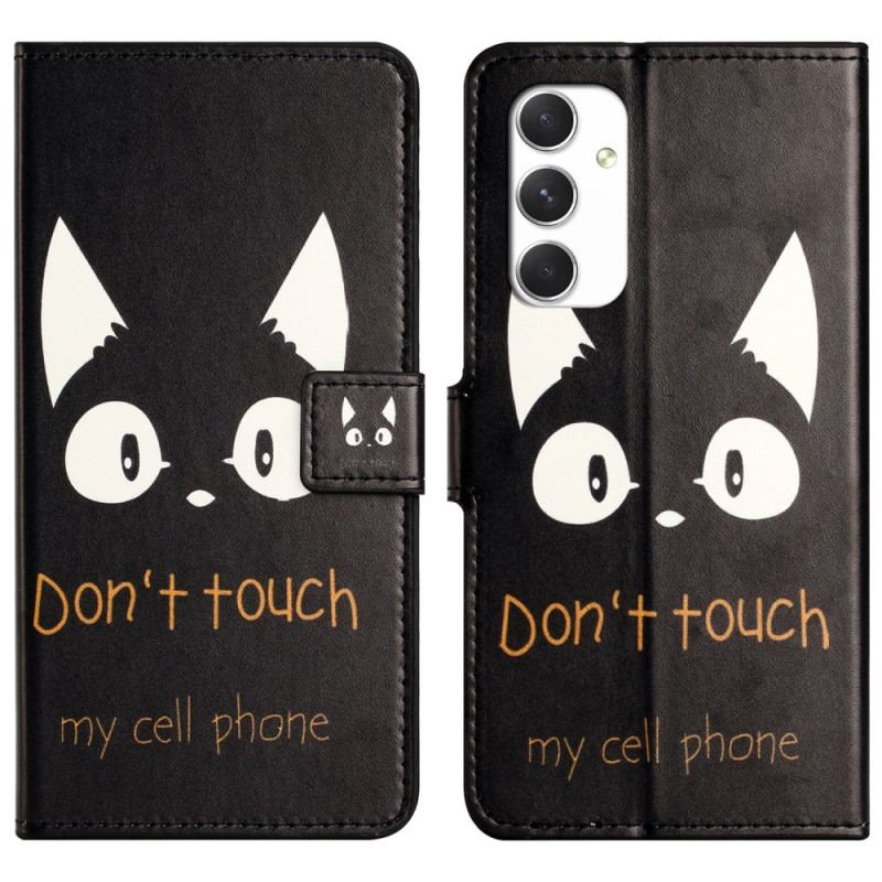 Etui Folio Samsung Galaxy A16 5g Nie Dotykaj Mojego Telefonu Komórkowego Etui Ochronne