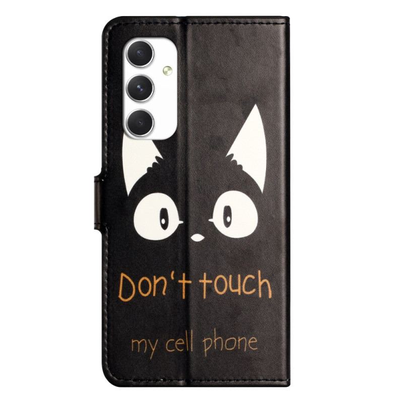Etui Folio Samsung Galaxy A16 5g Nie Dotykaj Mojego Telefonu Komórkowego Etui Ochronne