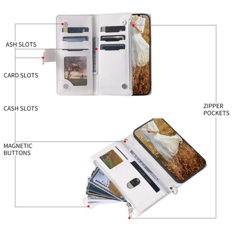 Etui Folio Samsung Galaxy A16 5g Pikowany Portfel Etui Ochronne