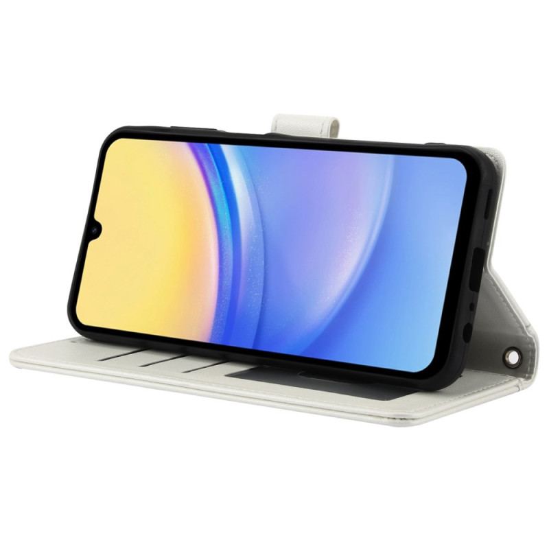 Etui Folio Samsung Galaxy A16 5g Portfel Z Paskiem Etui Ochronne