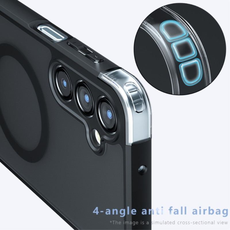 Etui Samsung Galaxy A16 5g Kompatybilny Z CZarnym Magsafe