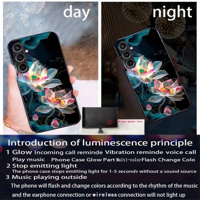 Etui Samsung Galaxy A16 5g Zadzwoń Do Serii Flash Crystal Lotus Etui Ochronne