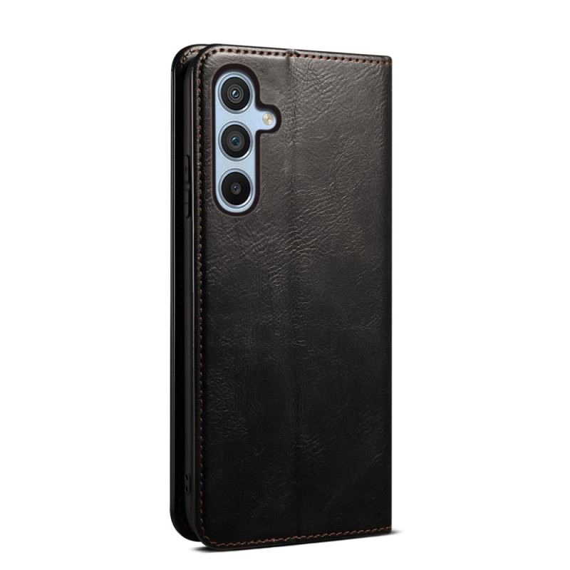 Flip Kotelot Samsung Galaxy A16 5g Etui Na Telefon Woskowana Imitacja Skóry