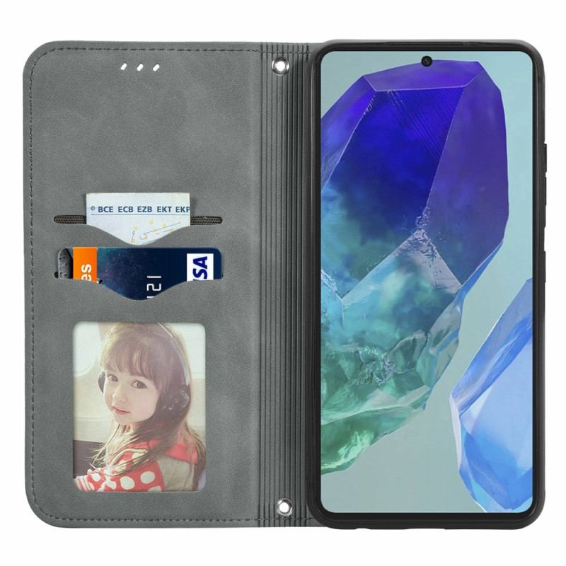 Flip Kotelot Samsung Galaxy A16 5g Zamszowy Styl Etui Ochronne
